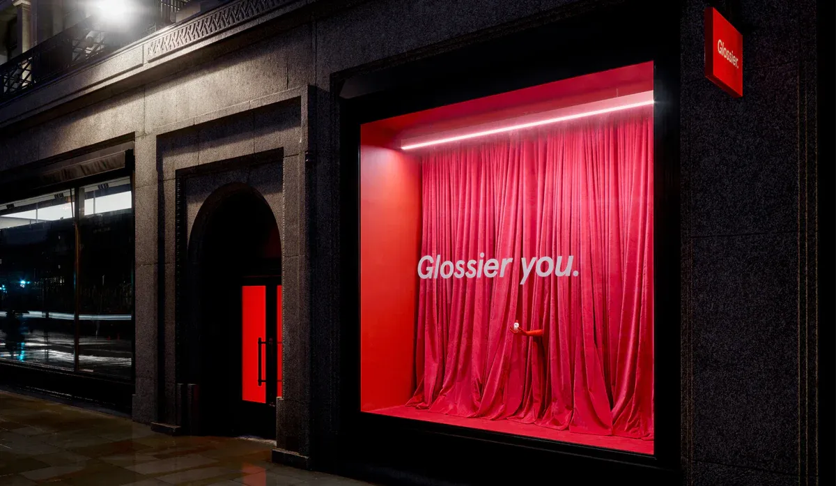 Behind the Scenes at Glossier's London Pop-Up: ASMR, Art, and Allure